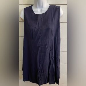 Vintage‎ Dan Howard Maternities Women’s Sz M Navy Sleeveless Dress